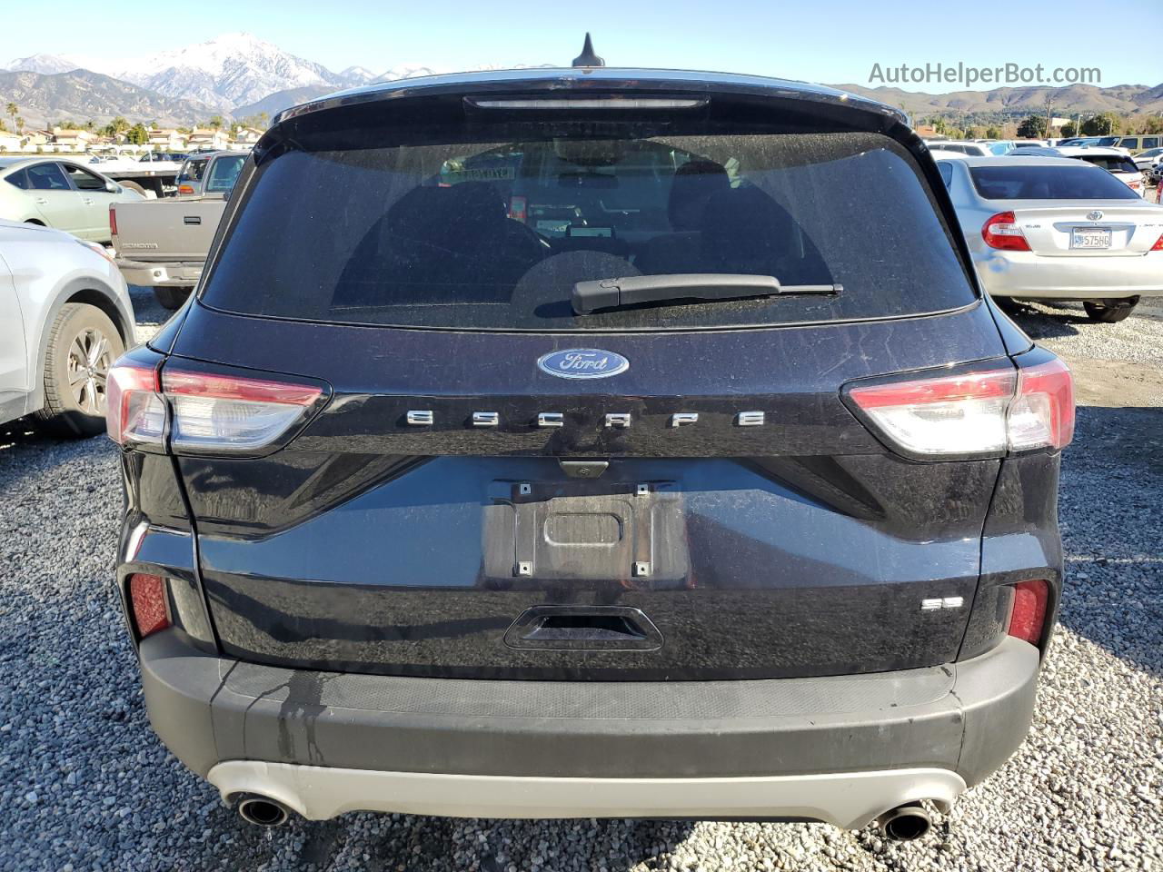 2021 Ford Escape Se Black vin: 1FMCU0G67MUB18486