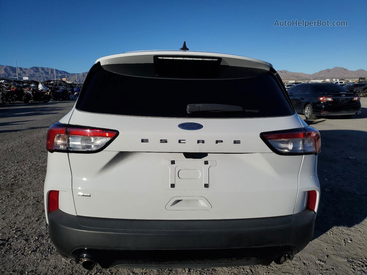 2021 Ford Escape Se White vin: 1FMCU0G68MUA09356