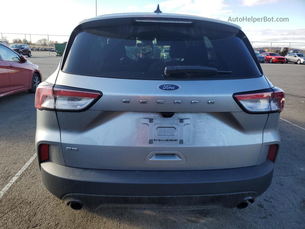 2021 Ford Escape Se Silver vin: 1FMCU0G68MUB09909