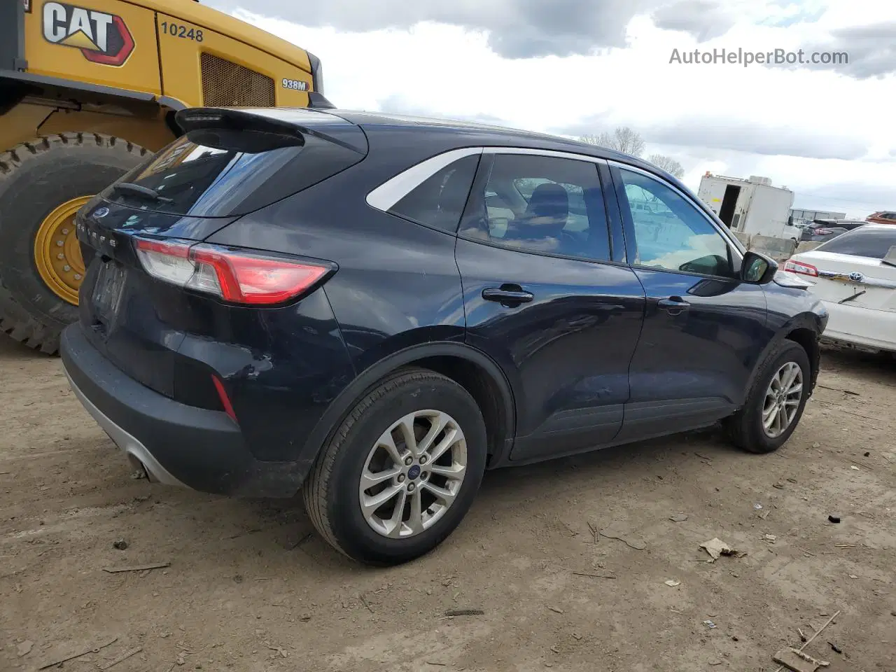 2021 Ford Escape Se Синий vin: 1FMCU0G6XMUB29384