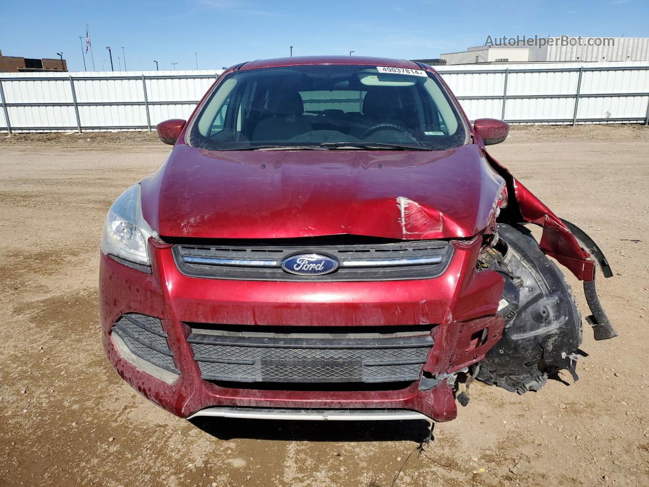 2015 Ford Escape Se Red vin: 1FMCU0G70FUA61933