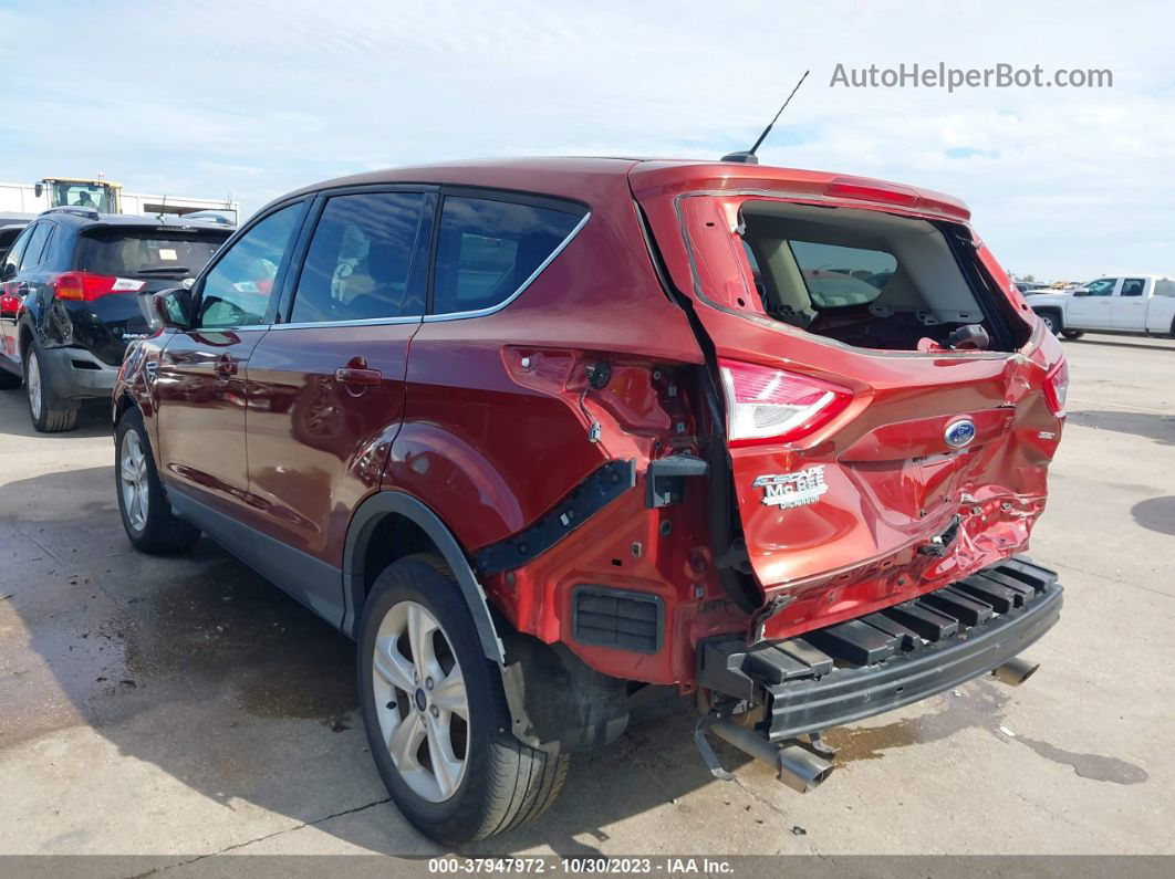 2015 Ford Escape Se Burgundy vin: 1FMCU0G70FUA67117