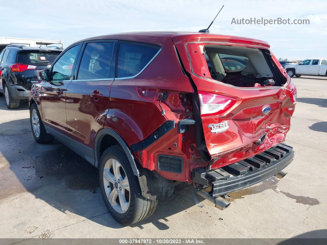 2015 Ford Escape Se Burgundy vin: 1FMCU0G70FUA67117