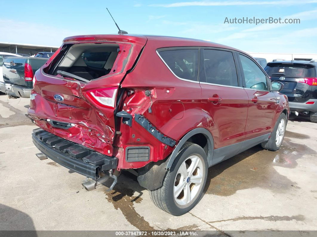 2015 Ford Escape Se Бордовый vin: 1FMCU0G70FUA67117