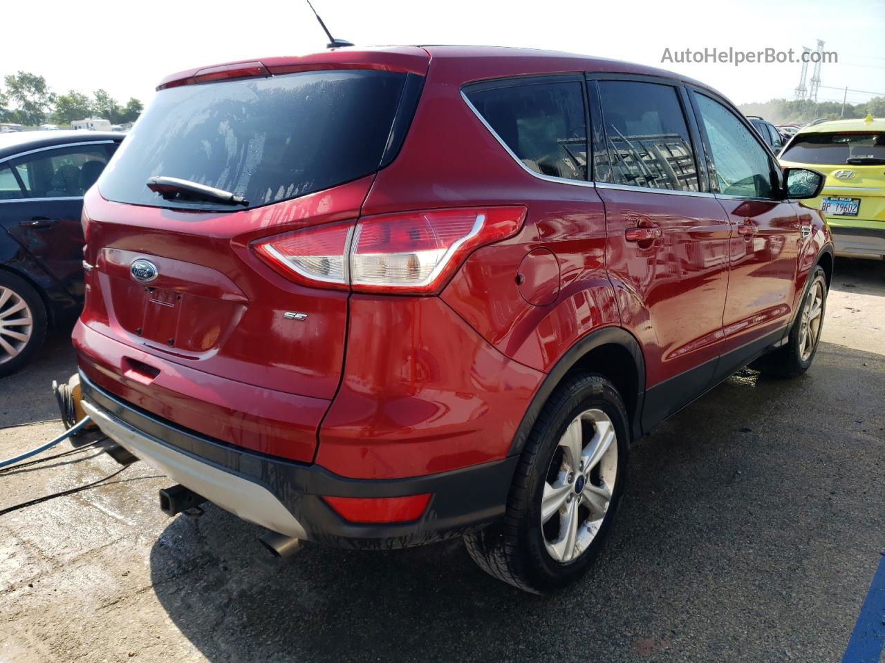 2015 Ford Escape Se Burgundy vin: 1FMCU0G70FUC03763