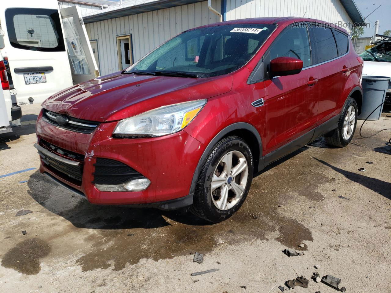 2015 Ford Escape Se Burgundy vin: 1FMCU0G70FUC03763