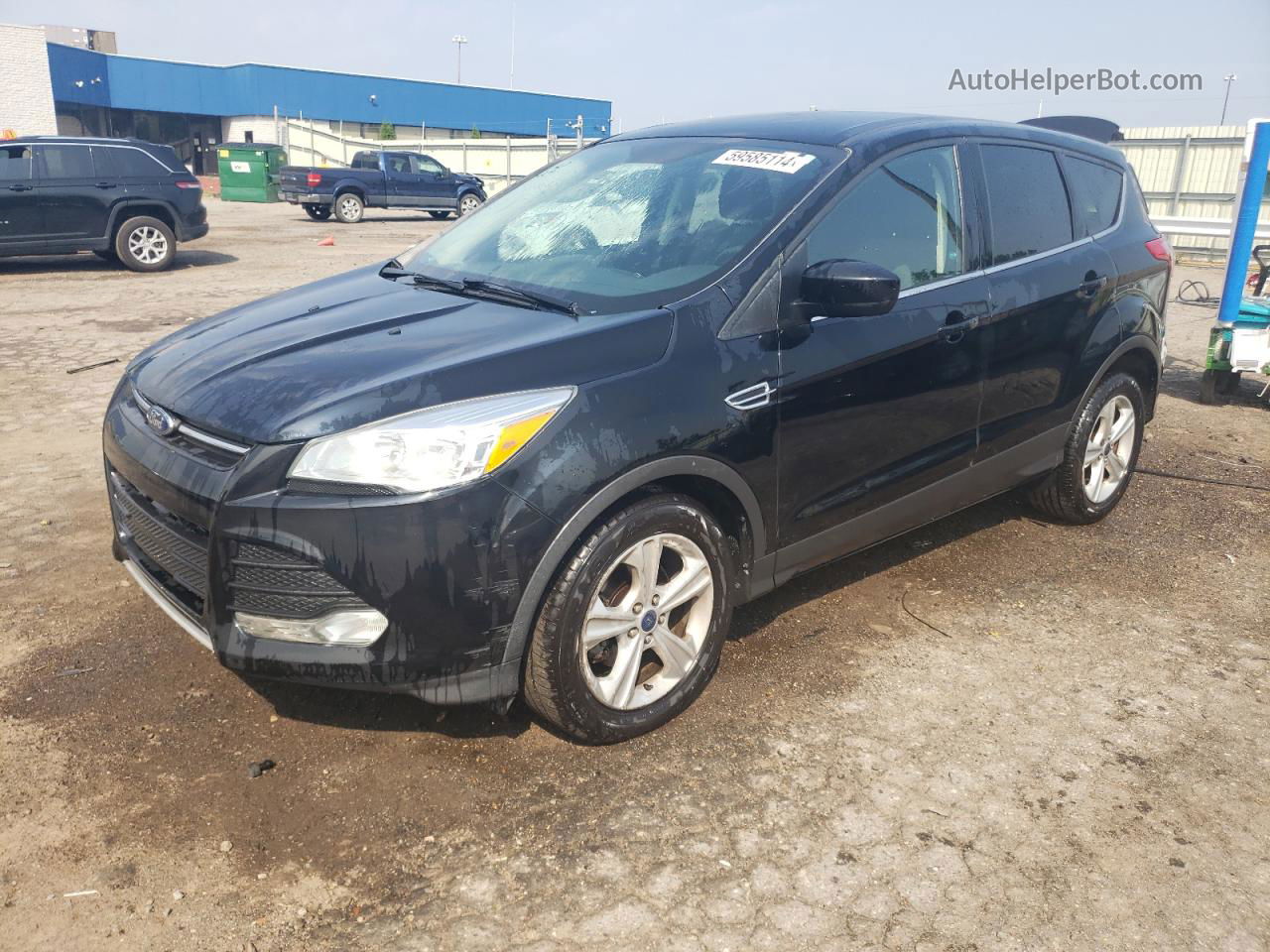 2016 Ford Escape Se Black vin: 1FMCU0G70GUB46112