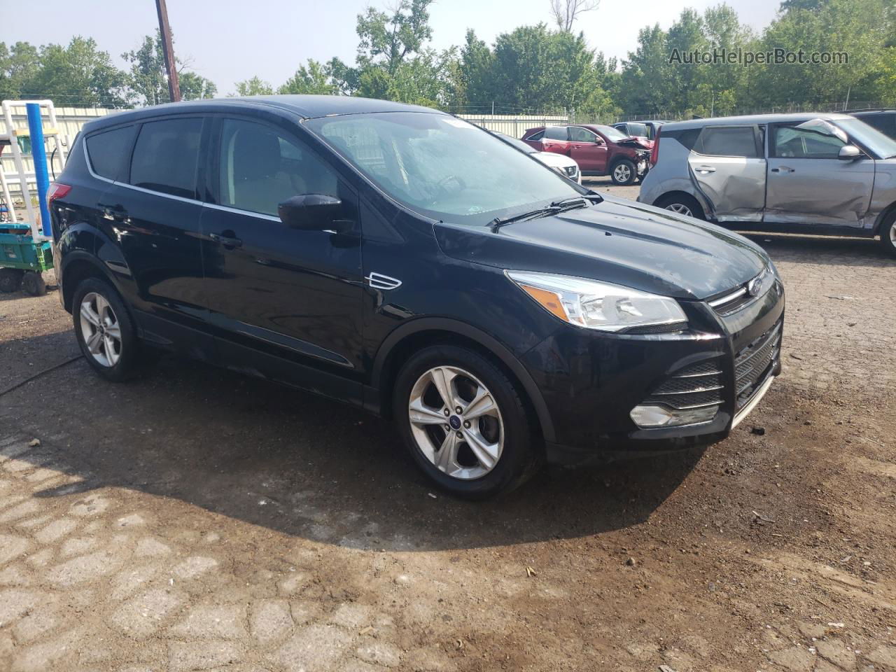 2016 Ford Escape Se Black vin: 1FMCU0G70GUB46112