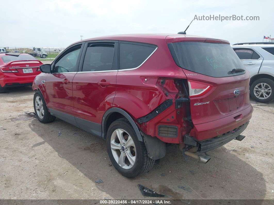 2015 Ford Escape Se Red vin: 1FMCU0G71FUB93714