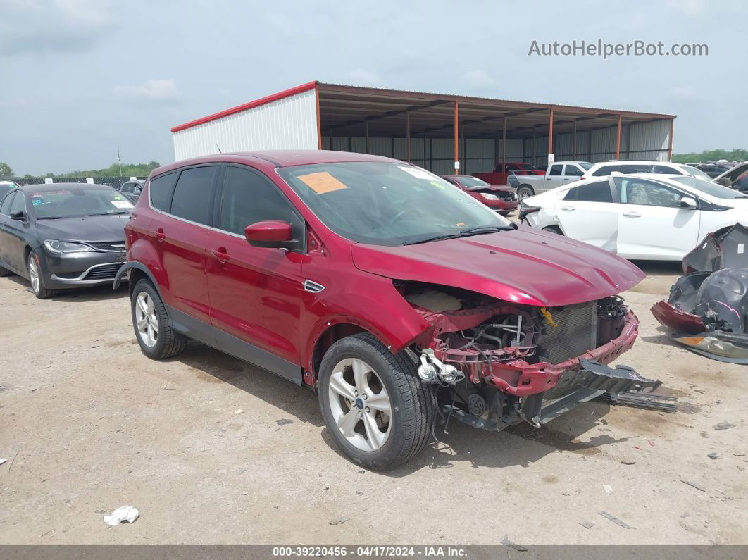 2015 Ford Escape Se Red vin: 1FMCU0G71FUB93714