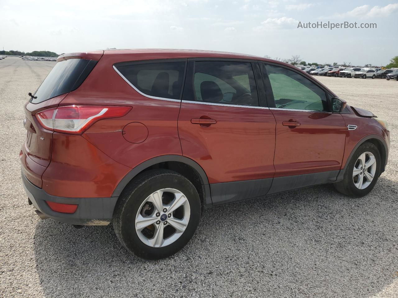 2015 Ford Escape Se Maroon vin: 1FMCU0G72FUA87742