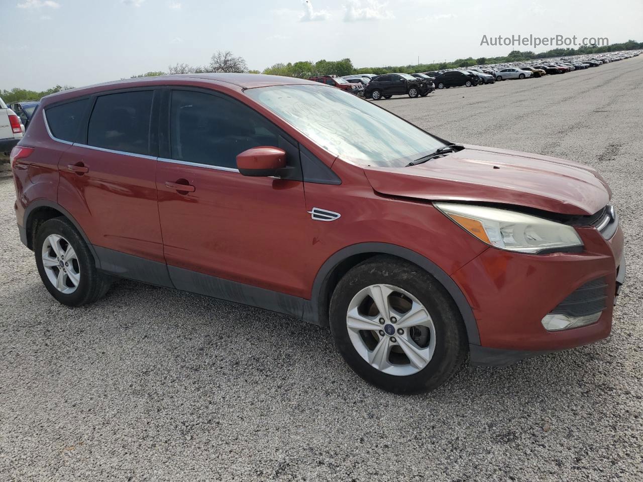 2015 Ford Escape Se Maroon vin: 1FMCU0G72FUA87742