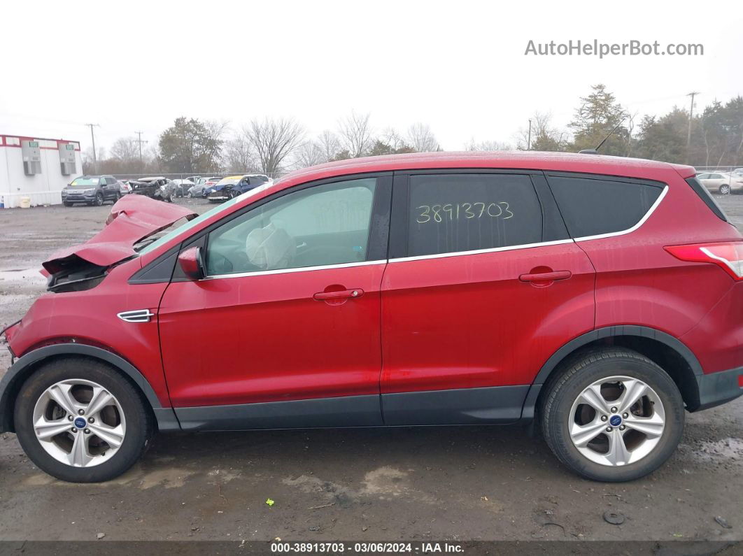 2016 Ford Escape Se Красный vin: 1FMCU0G72GUA50028