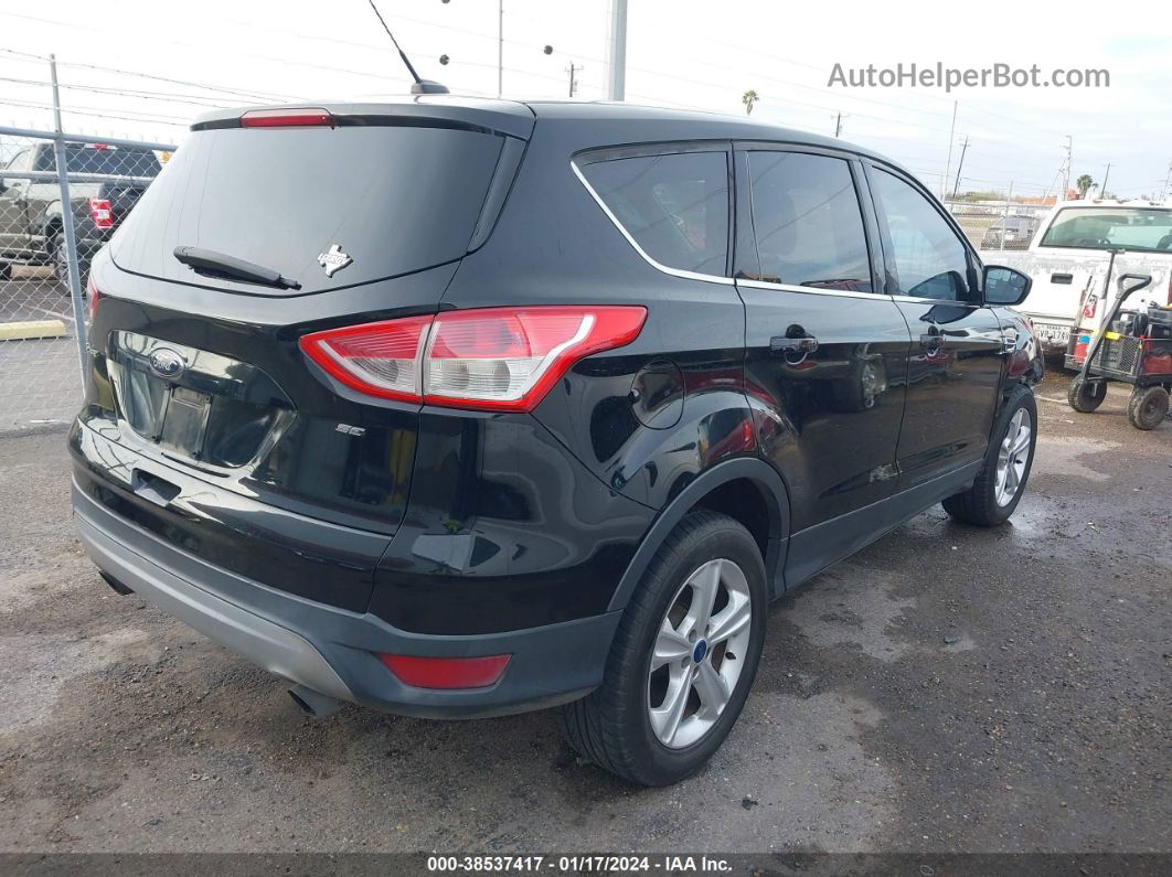 2016 Ford Escape Se Черный vin: 1FMCU0G72GUA66214