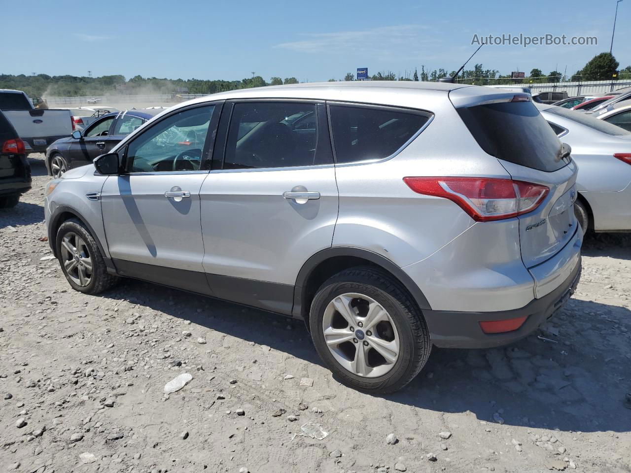 2016 Ford Escape Se Gray vin: 1FMCU0G72GUC61388