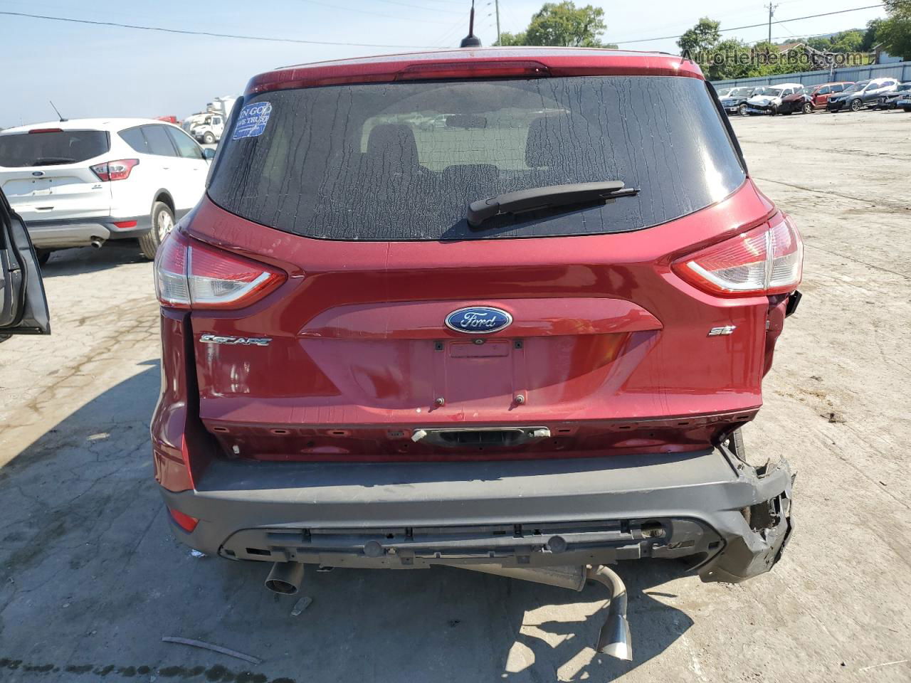 2015 Ford Escape Se Red vin: 1FMCU0G73FUA23774