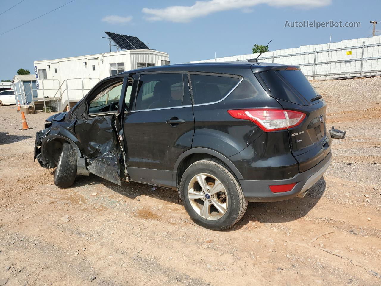 2015 Ford Escape Se Black vin: 1FMCU0G73FUB93083