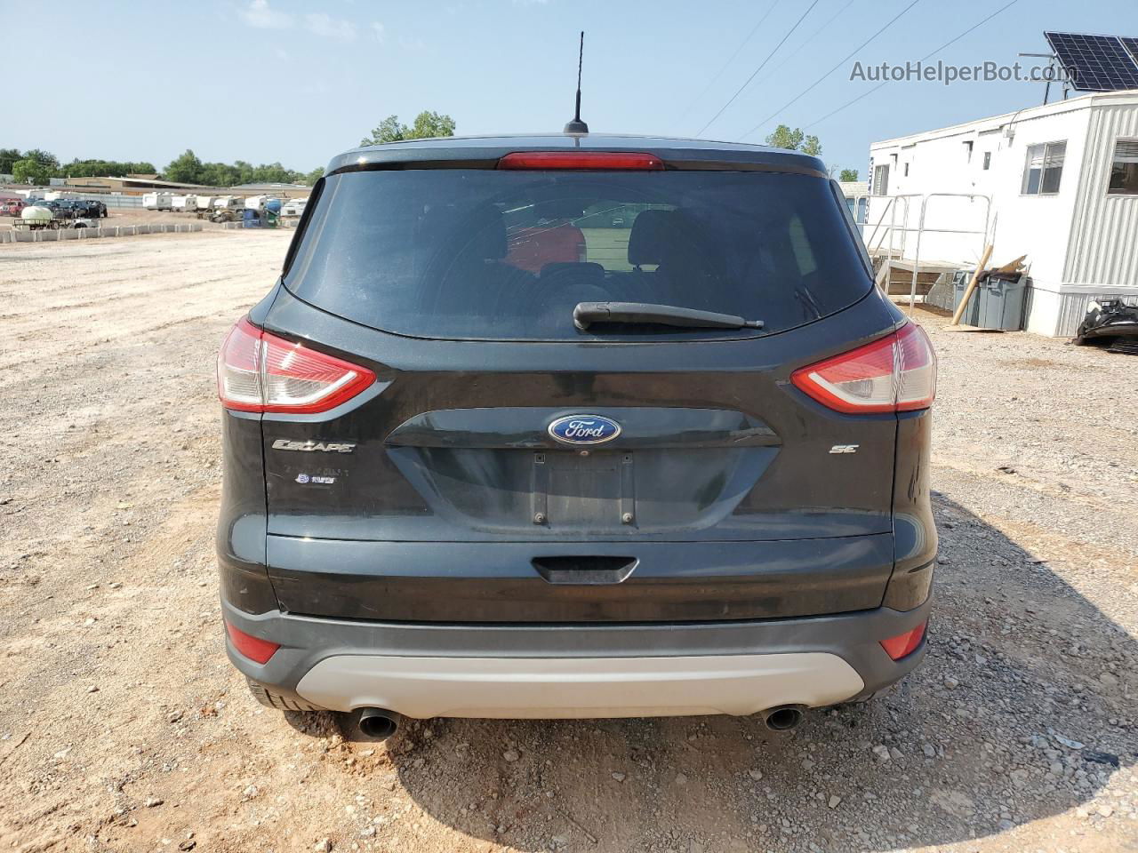 2015 Ford Escape Se Black vin: 1FMCU0G73FUB93083