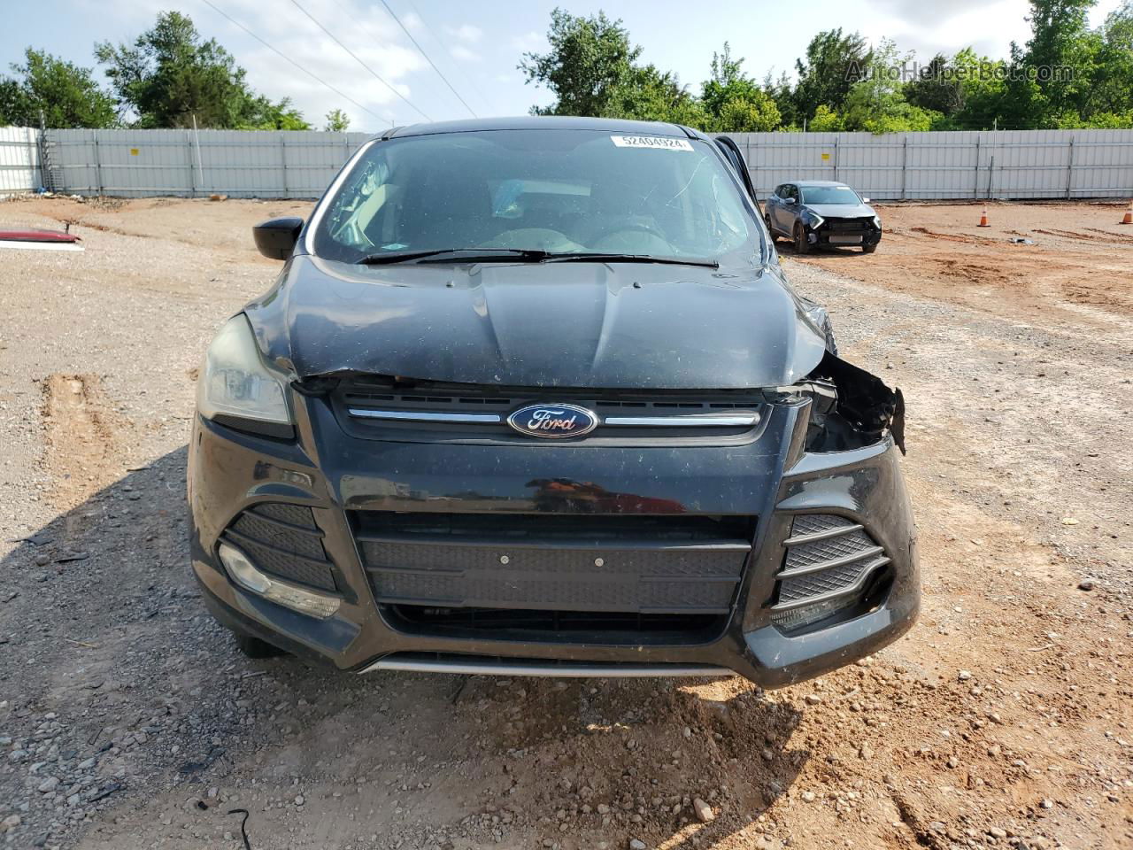 2015 Ford Escape Se Black vin: 1FMCU0G73FUB93083