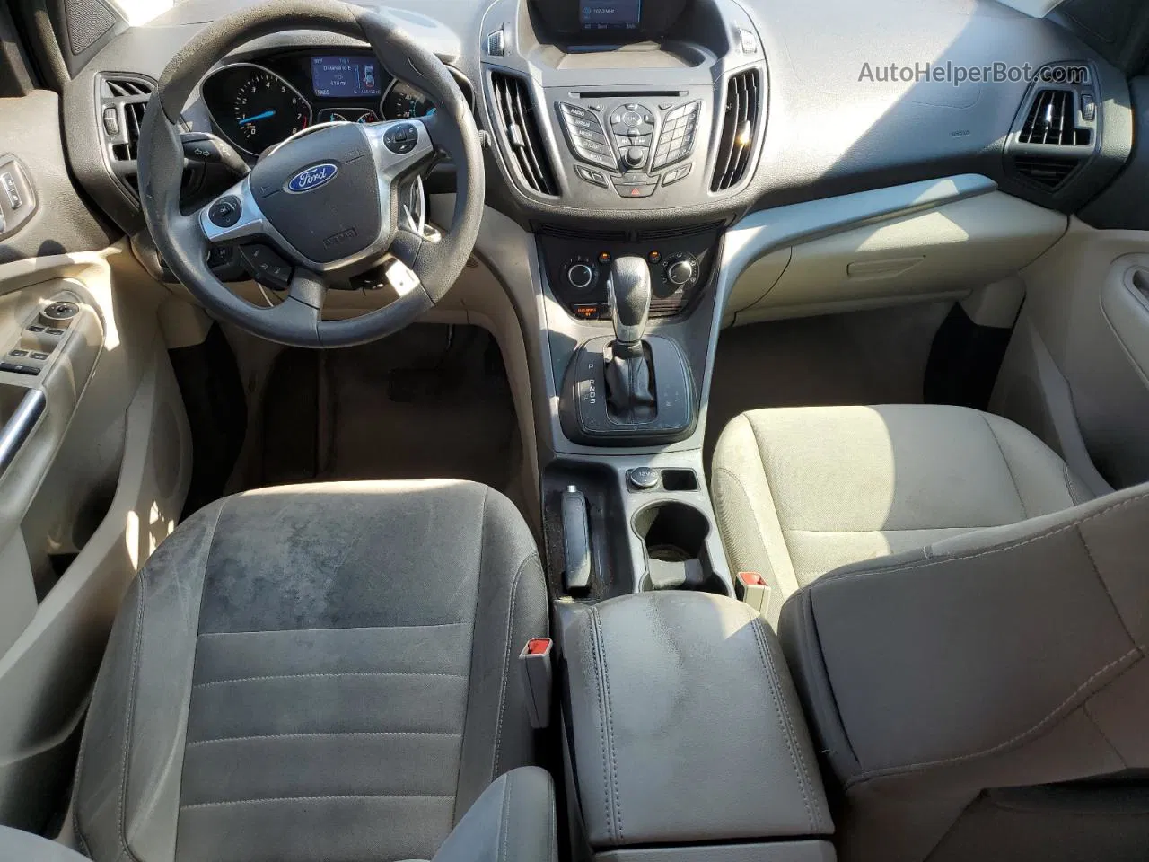 2015 Ford Escape Se Silver vin: 1FMCU0G74FUA77665