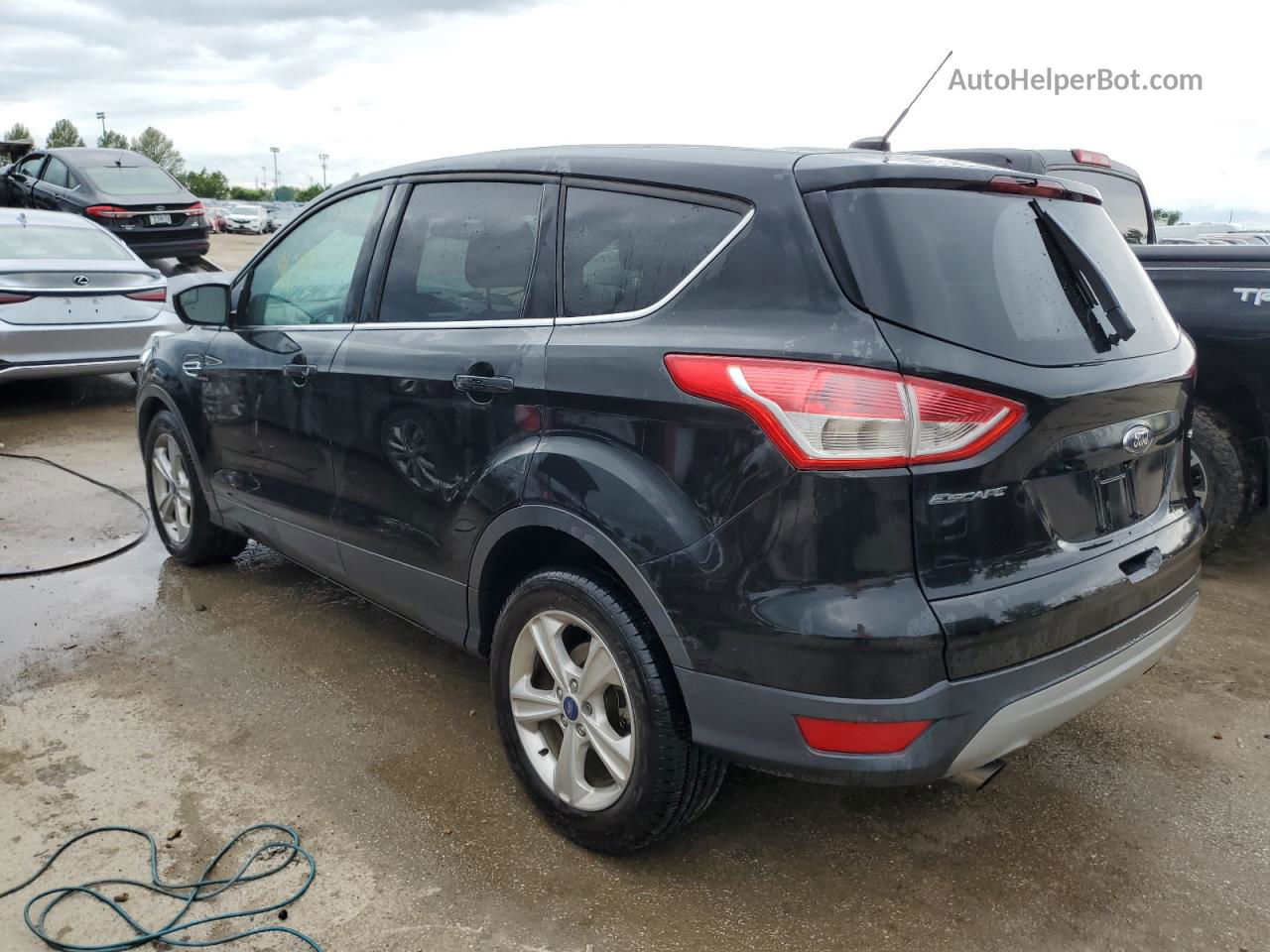 2015 Ford Escape Se Black vin: 1FMCU0G74FUC62217