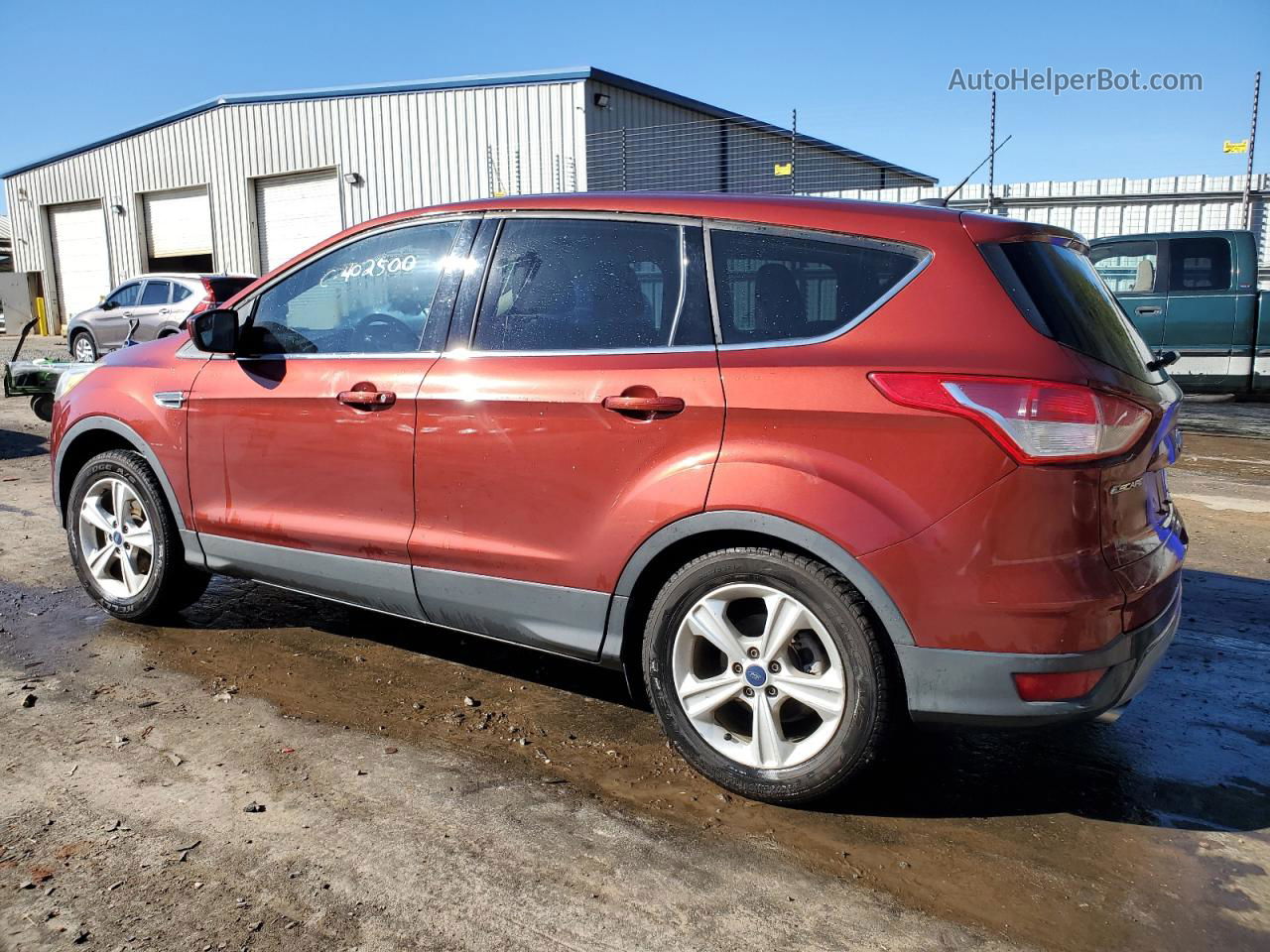 2016 Ford Escape Se Maroon vin: 1FMCU0G74GUA59538