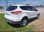 2015 Ford Escape Se White vin: 1FMCU0G75FUA61376