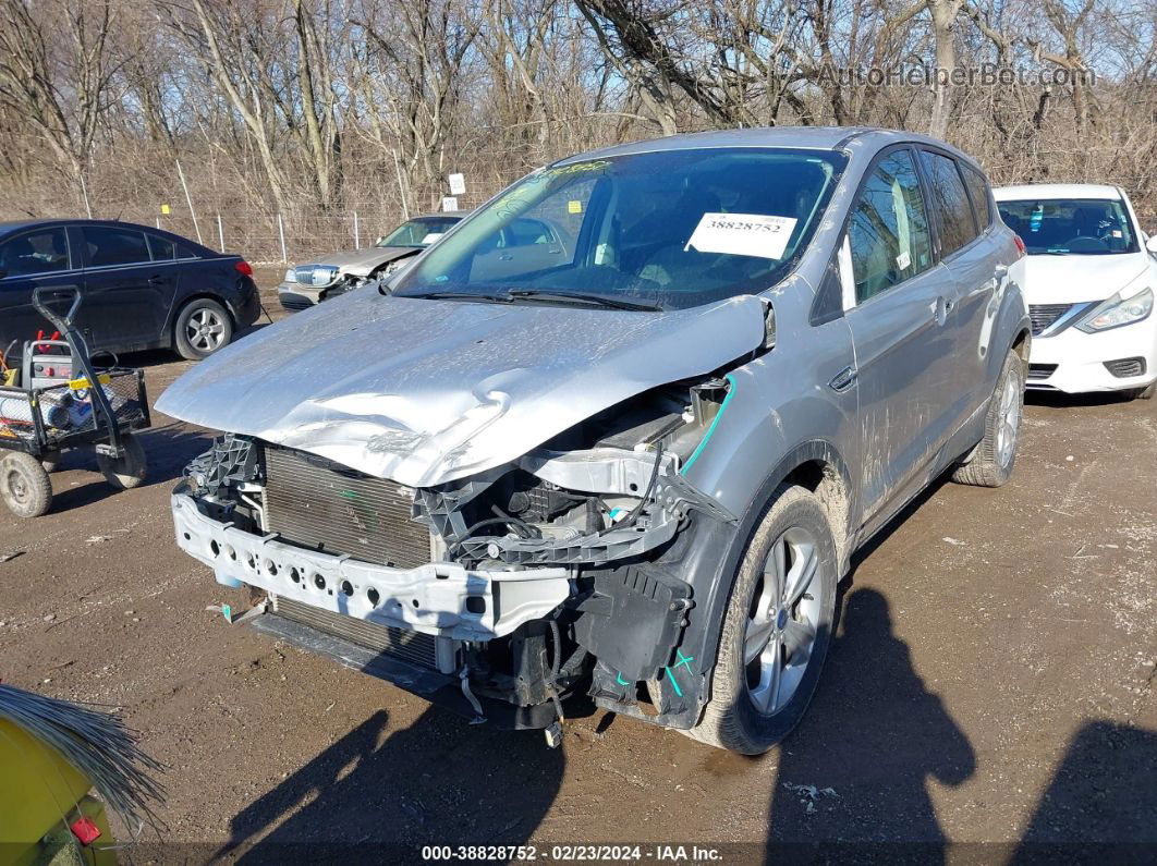 2015 Ford Escape Se Silver vin: 1FMCU0G75FUC74716