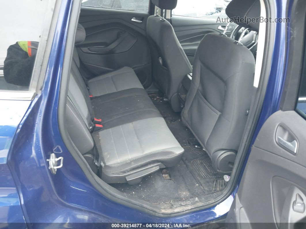 2015 Ford Escape Se Синий vin: 1FMCU0G75FUC75901