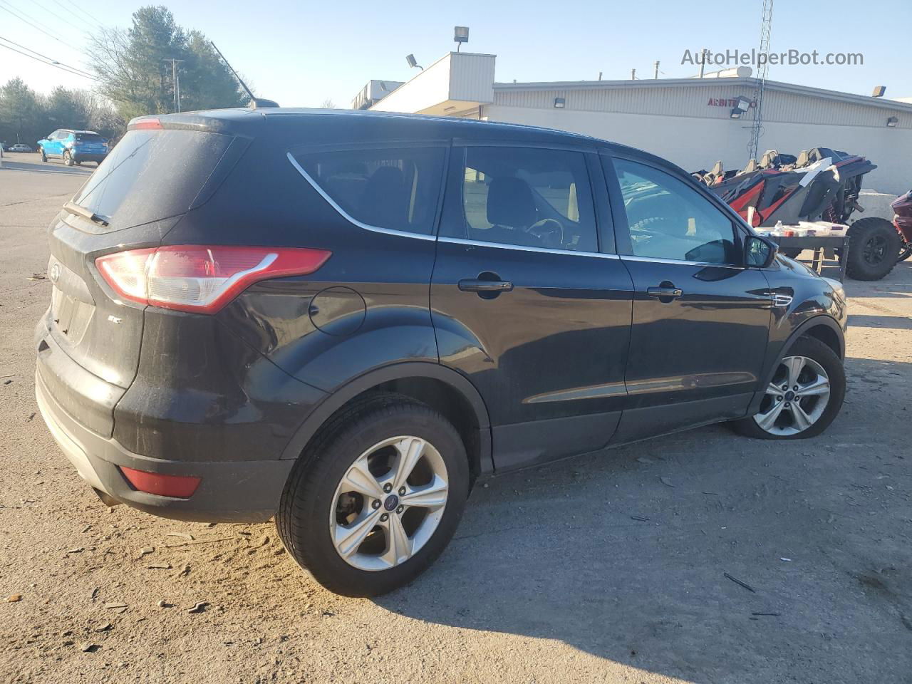 2016 Ford Escape Se Black vin: 1FMCU0G75GUB81101