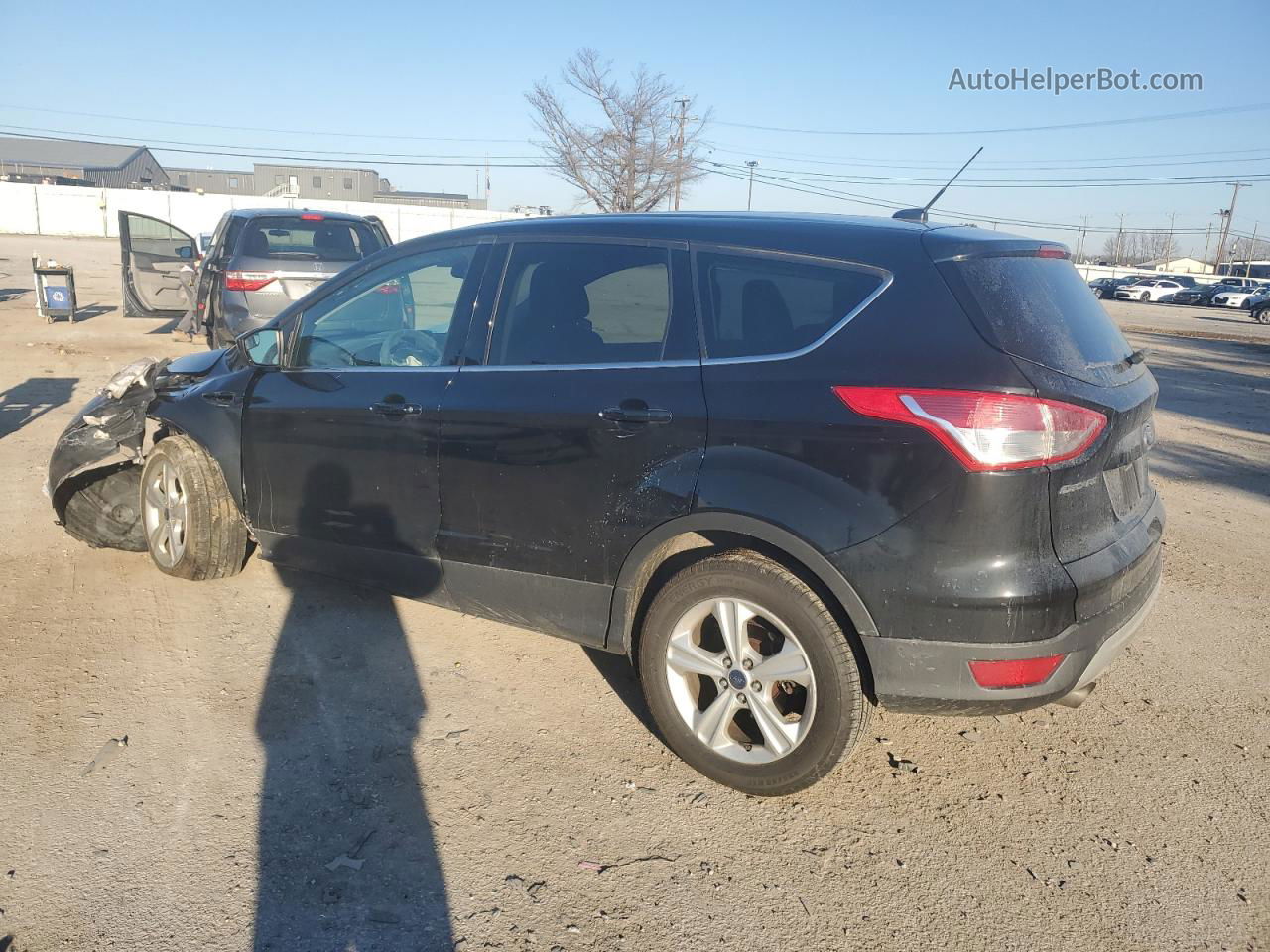 2016 Ford Escape Se Black vin: 1FMCU0G75GUB81101