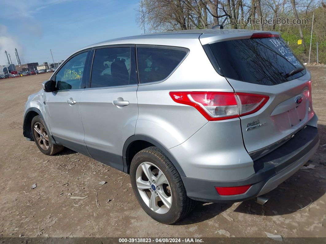 2016 Ford Escape Se Silver vin: 1FMCU0G75GUC31625