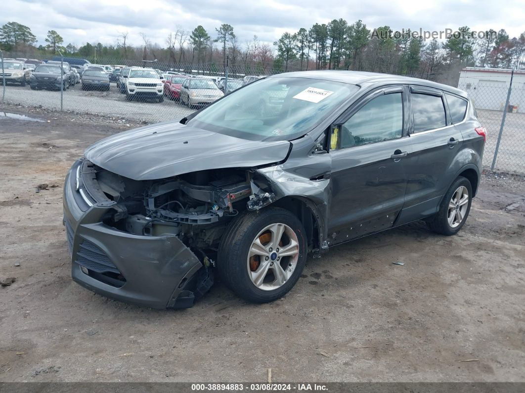 2016 Ford Escape Se Gray vin: 1FMCU0G75GUC86382