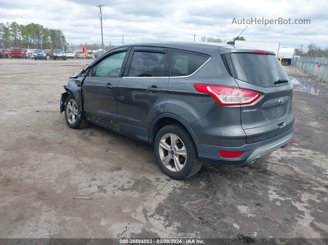 2016 Ford Escape Se Gray vin: 1FMCU0G75GUC86382