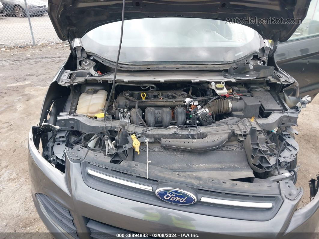 2016 Ford Escape Se Серый vin: 1FMCU0G75GUC86382