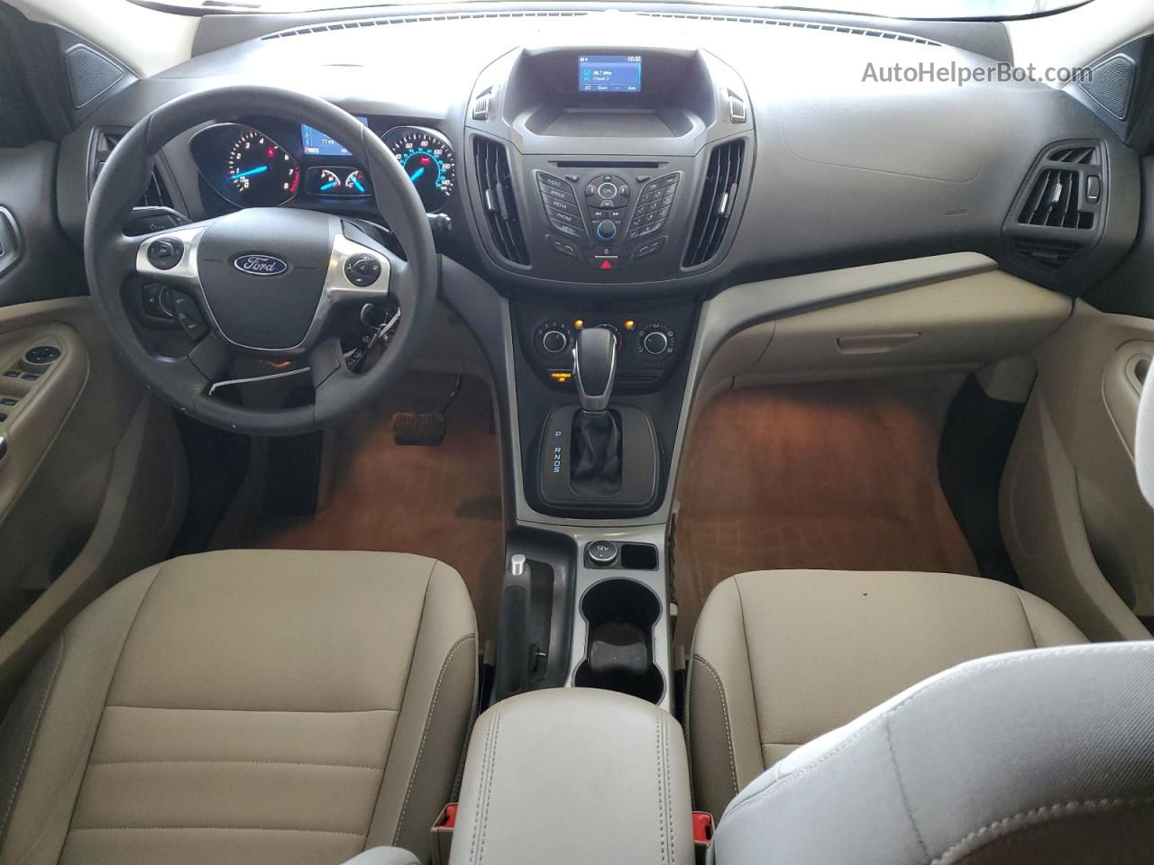 2015 Ford Escape Se Красный vin: 1FMCU0G76FUA65579