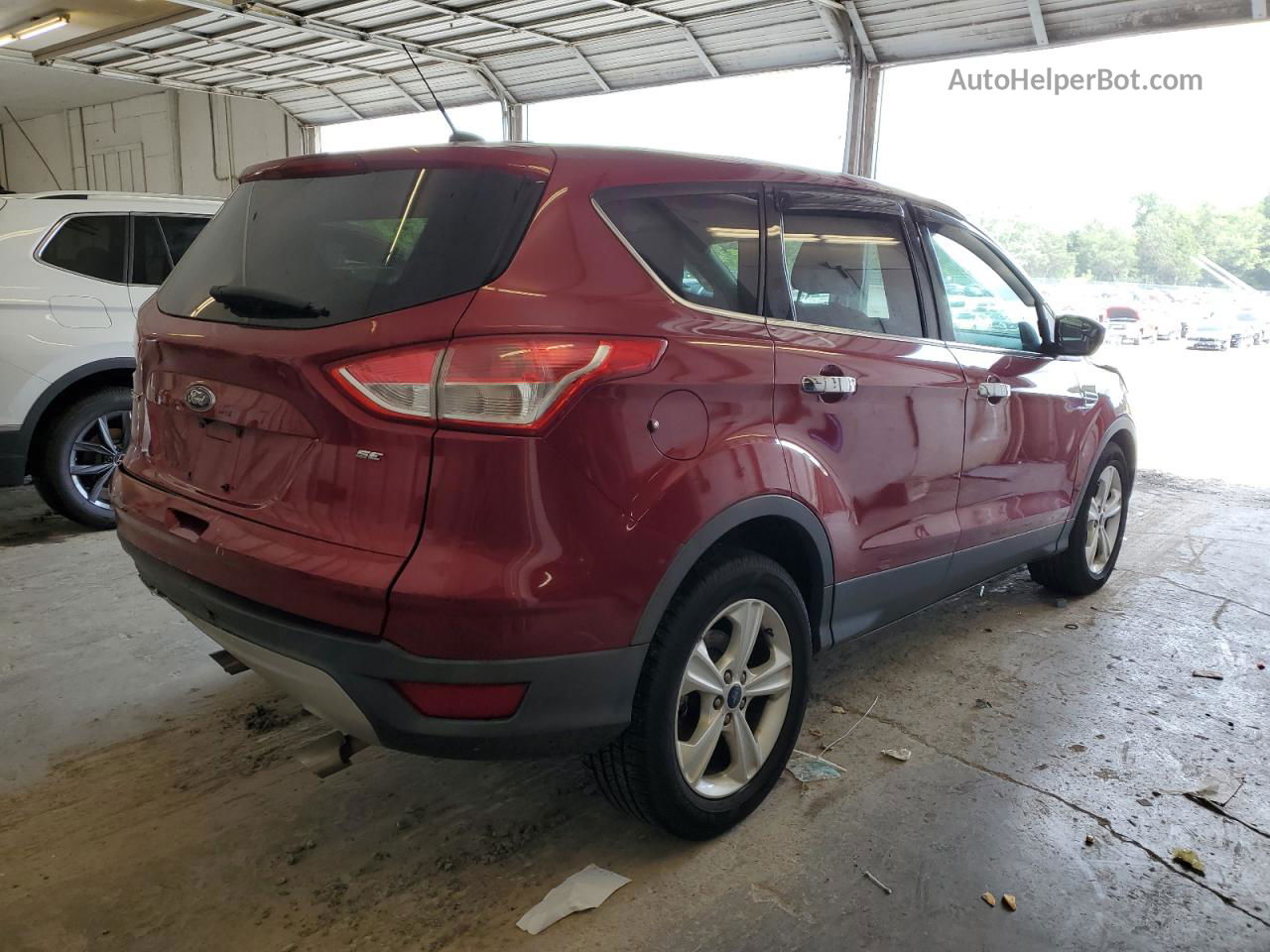 2015 Ford Escape Se Красный vin: 1FMCU0G76FUA65579