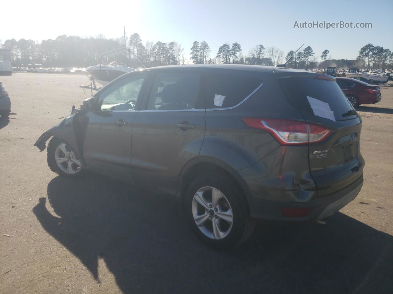 2016 Ford Escape Se Gray vin: 1FMCU0G76GUB30321