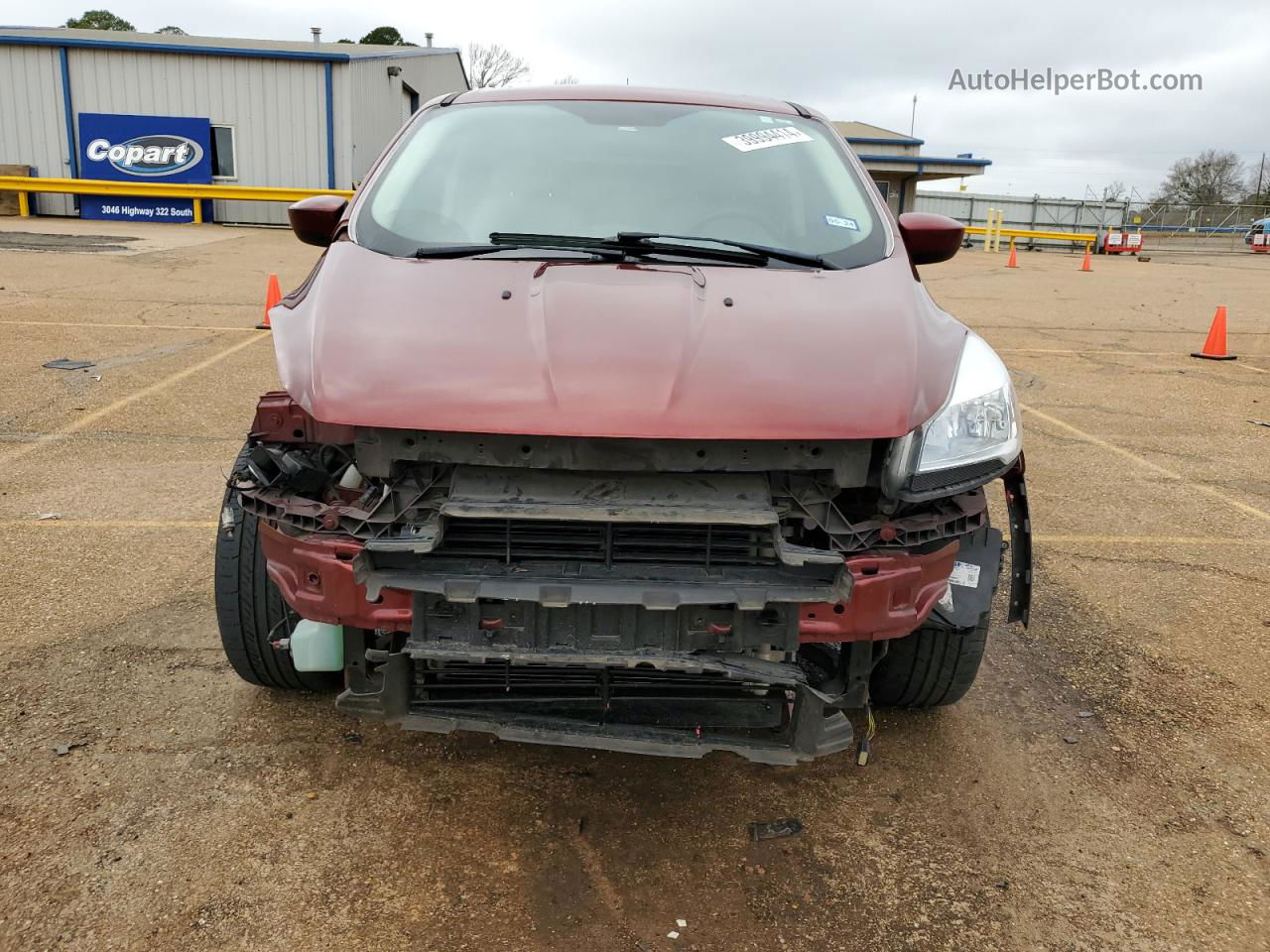 2016 Ford Escape Se Red vin: 1FMCU0G76GUC08807