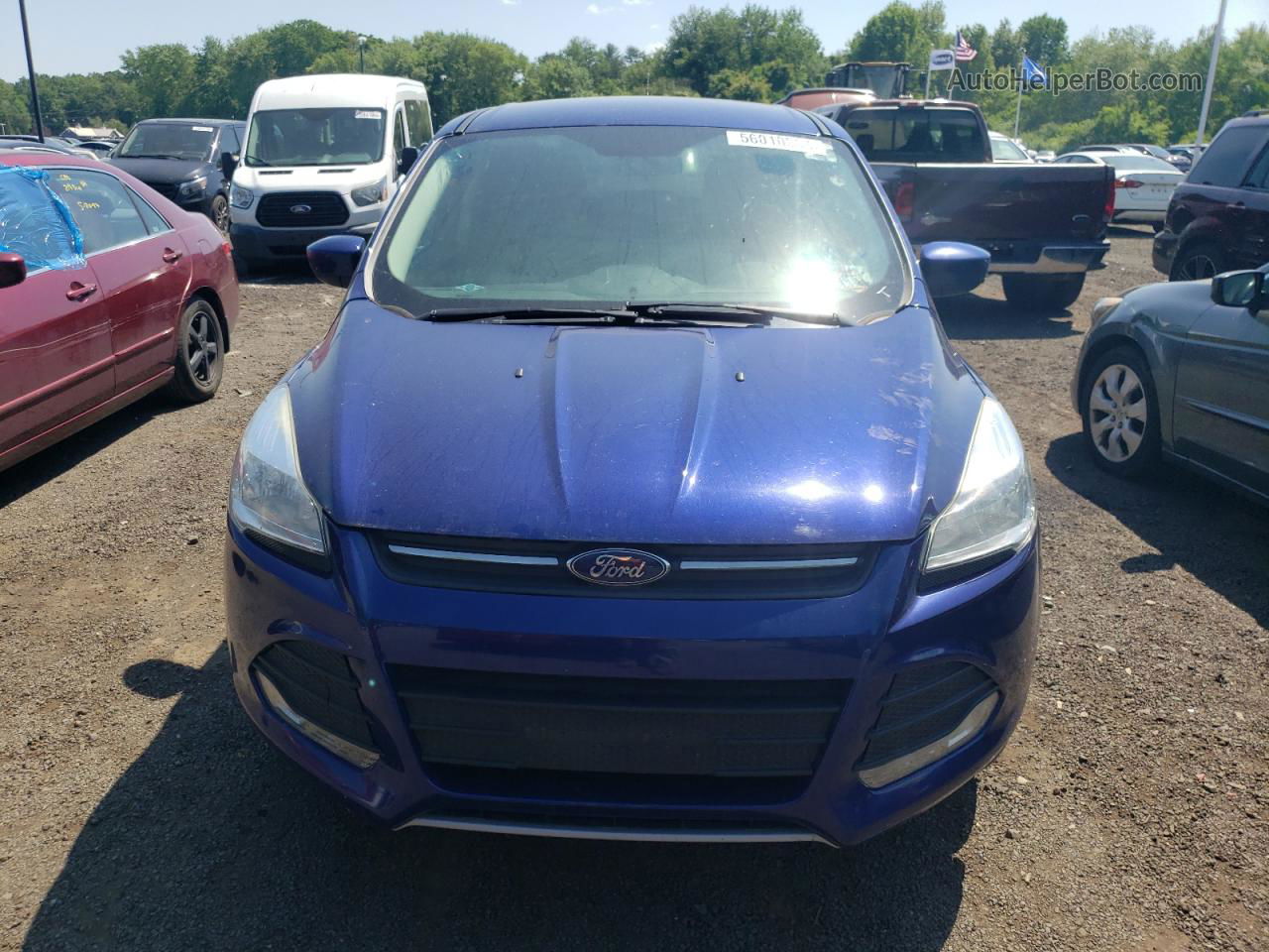 2016 Ford Escape Se Blue vin: 1FMCU0G76GUC86794