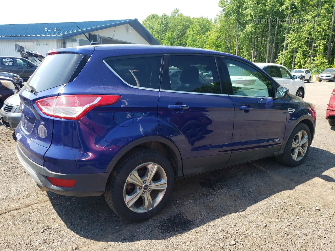 2016 Ford Escape Se Blue vin: 1FMCU0G76GUC86794