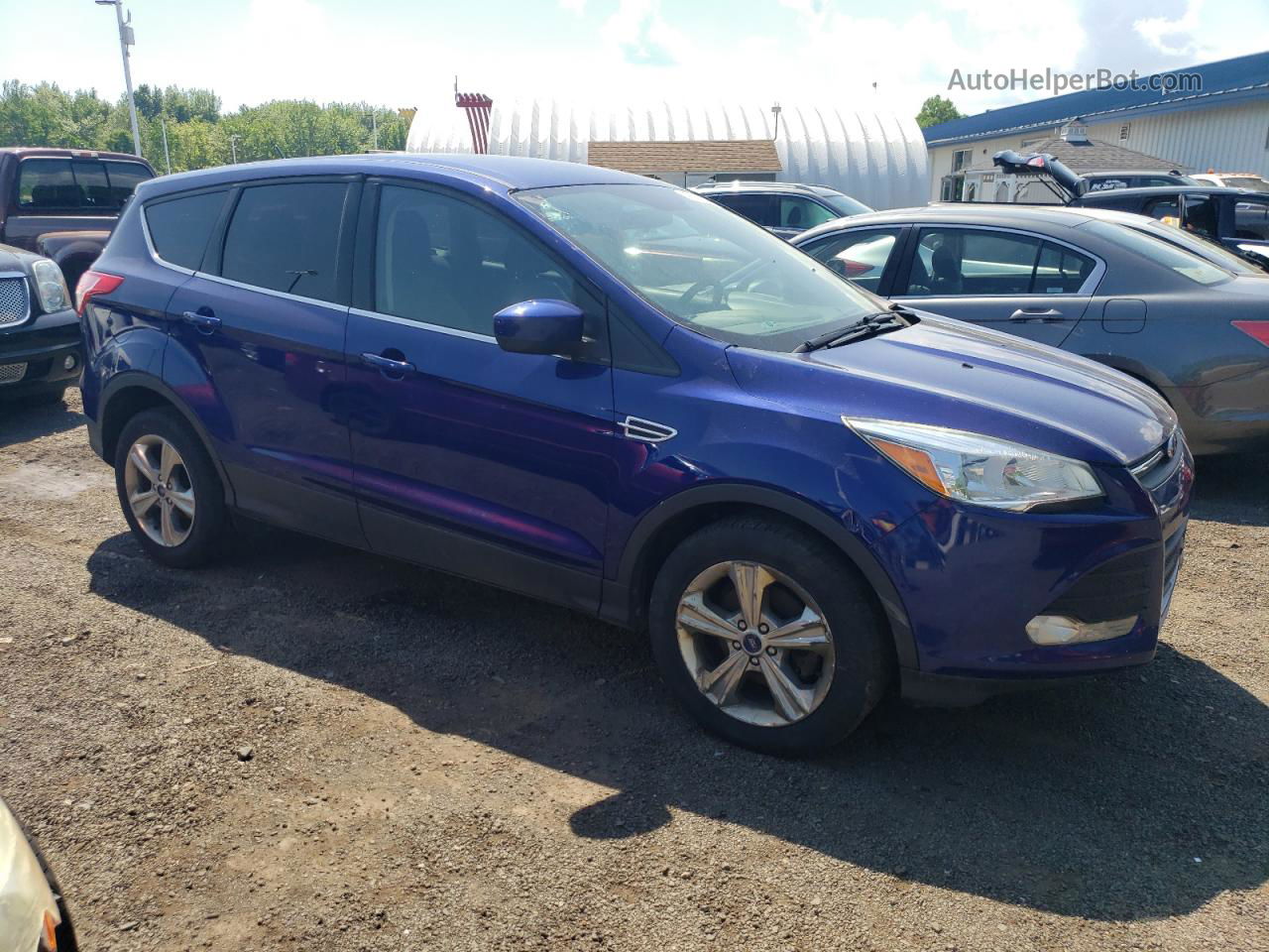 2016 Ford Escape Se Blue vin: 1FMCU0G76GUC86794