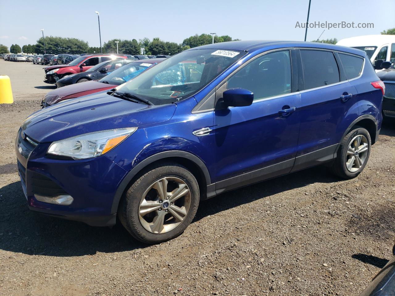 2016 Ford Escape Se Blue vin: 1FMCU0G76GUC86794