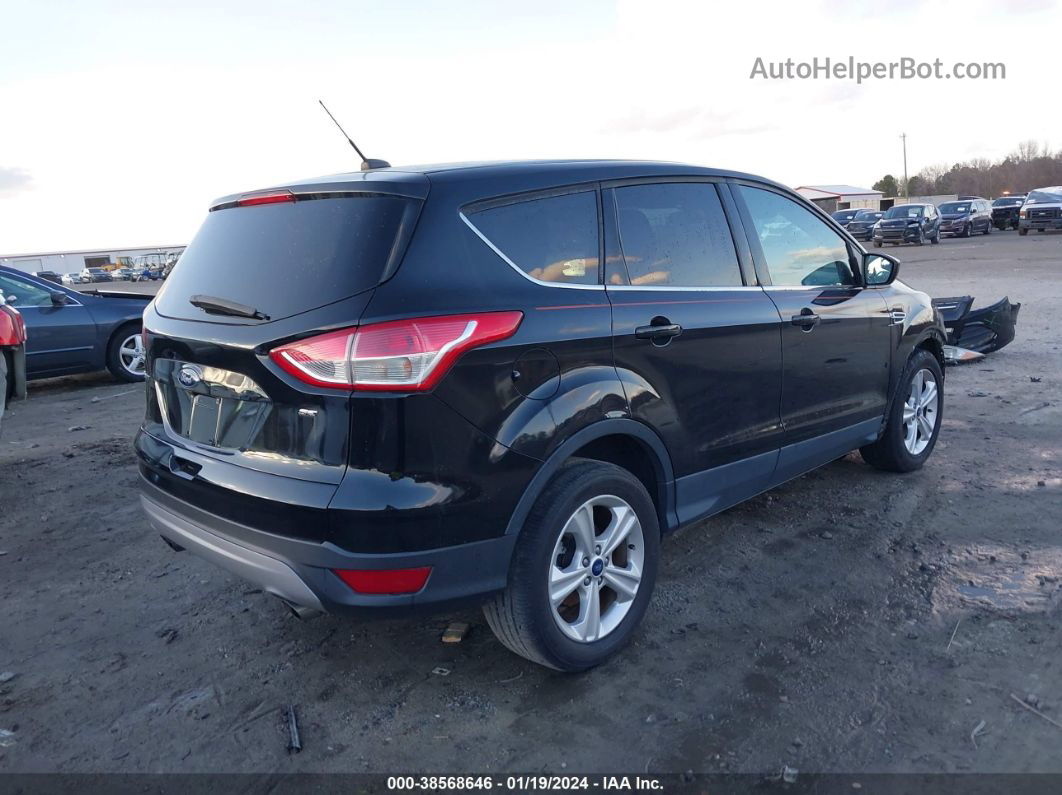 2016 Ford Escape Se Black vin: 1FMCU0G78GUA90503