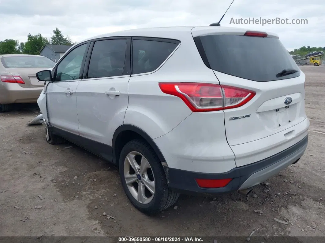 2016 Ford Escape Se White vin: 1FMCU0G78GUC23468