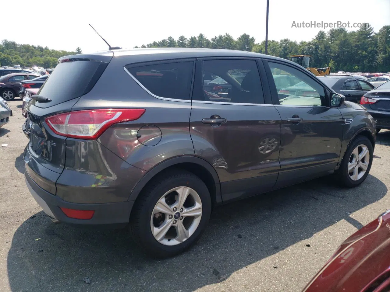 2015 Ford Escape Se Серый vin: 1FMCU0G79FUA20801