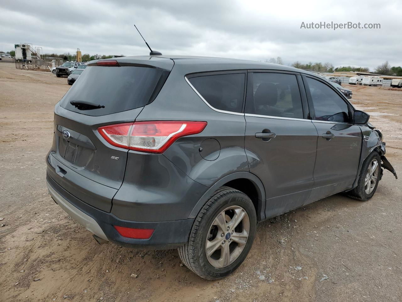 2015 Ford Escape Se Silver vin: 1FMCU0G79FUC24840