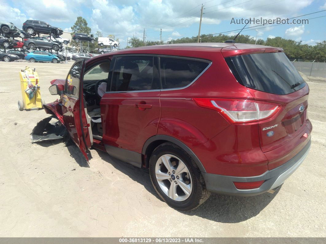 2016 Ford Escape Se Red vin: 1FMCU0G79GUA26602