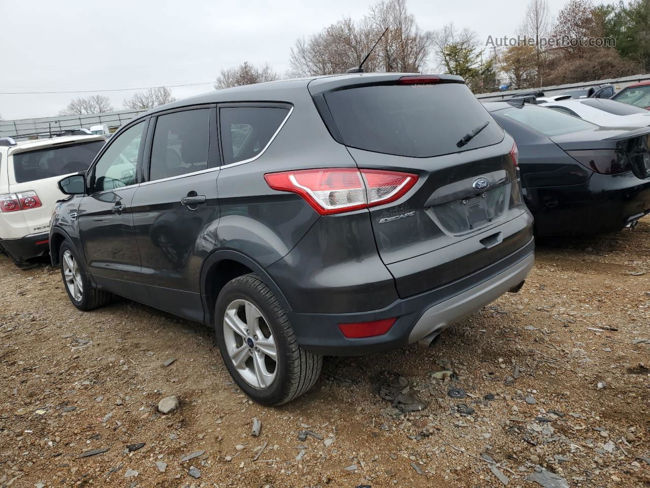 2016 Ford Escape Se Gray vin: 1FMCU0G79GUC91973