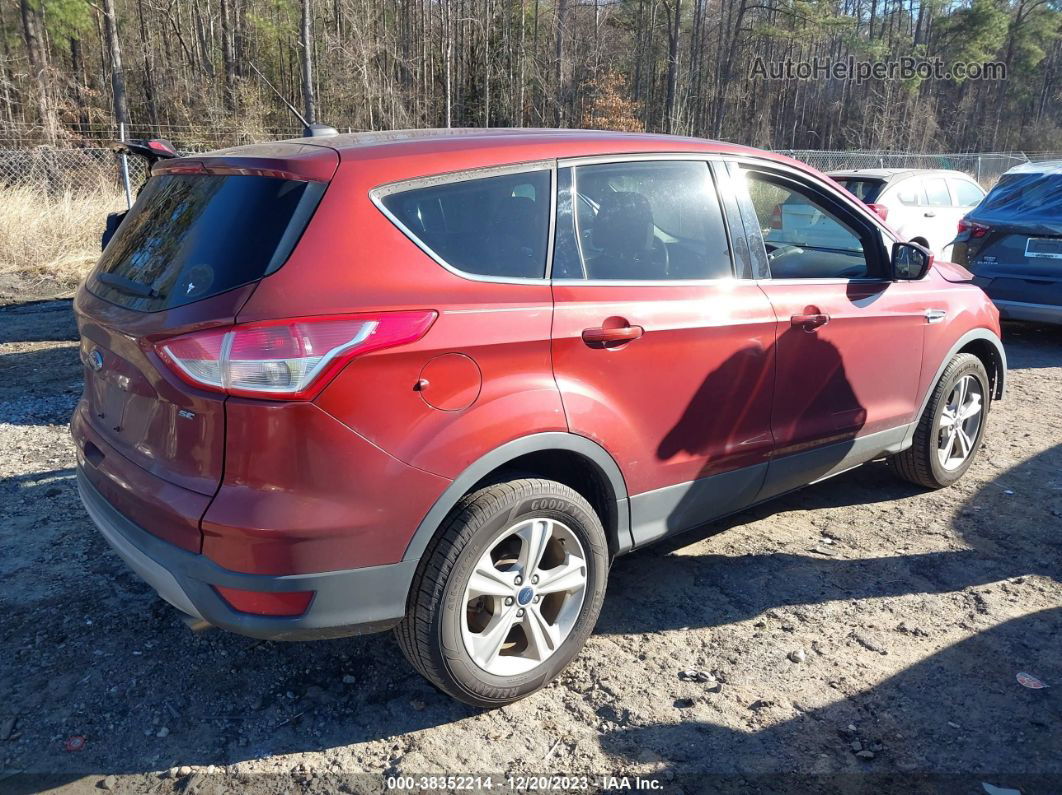 2015 Ford Escape Se Красный vin: 1FMCU0G7XFUA58019